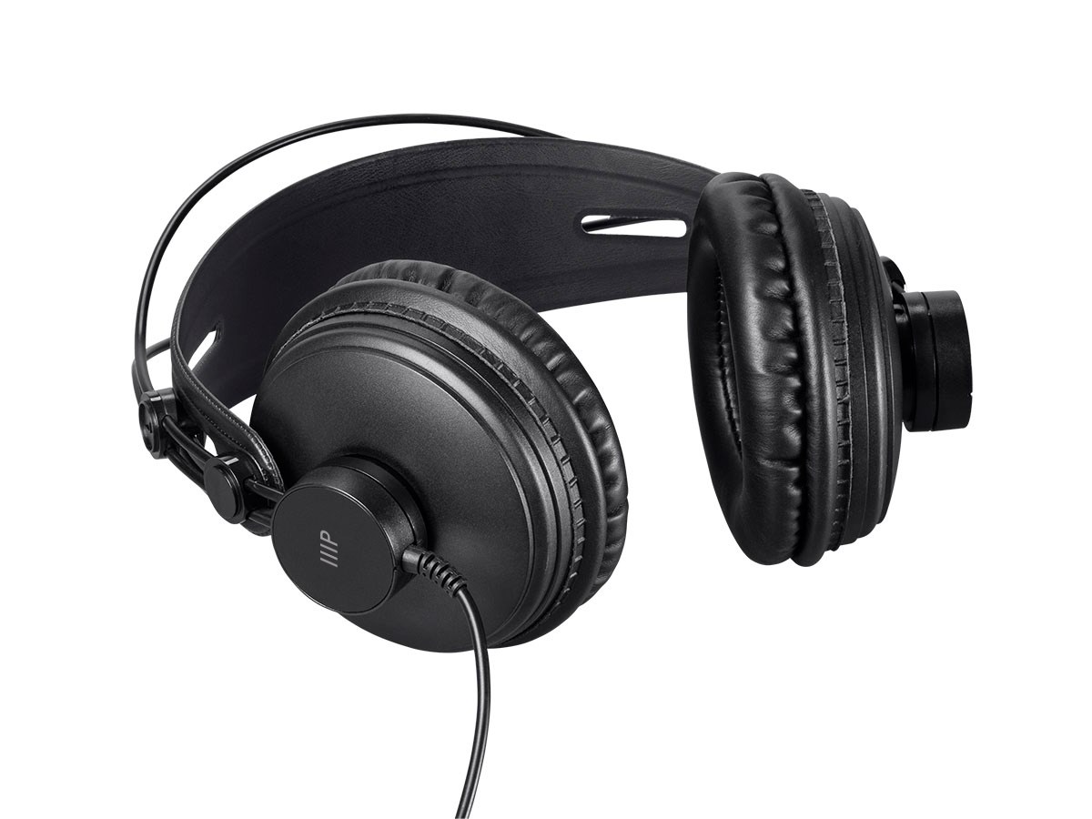 Monoprice Modern Retro Over Ear Headphones With Ultra-Comfortable Ear pads Perfect For Mobile Devices, Hifi, And Audio/Video Production - image 4 of 5