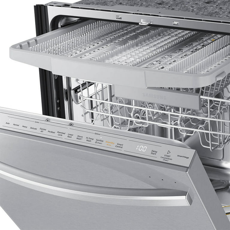 LG Top Control Dishwasher with QuadWash - Stainless Steel