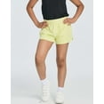 thumbnail image 6 of Real Essentials 4 Pack: Girls Athletic Performance Running Shorts with Drawstring & Pockets, 6 of 6