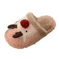 thumbnail image 3 of Agkizg Womens Fuzzy Slippers, House Slippers, Multi Size Decorative Fuzzy Lined House Slippers Warm Plushes Comfortable Indoor Winter Slippers, 3 of 7