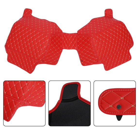 TOOL1SHOoo Car Floor Mats Custom Auto Floor Custom For 2011-2019 Dodge Charger Challenger Red