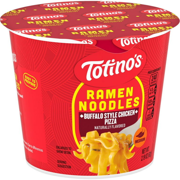 Totino's Ramen Noodles, Buffalo Style Chicken Pizza Flavor
