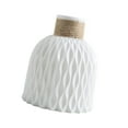 thumbnail image 4 of deevoka Flower Vase Birthday Gift Decorative Vase for Living Room Dinner Table Party White, 4 of 9