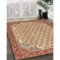 thumbnail image 2 of Ahgly Company Indoor Rectangle Traditional Mahogany Brown Persian Area Rugs, 3' x 5', 2 of 6