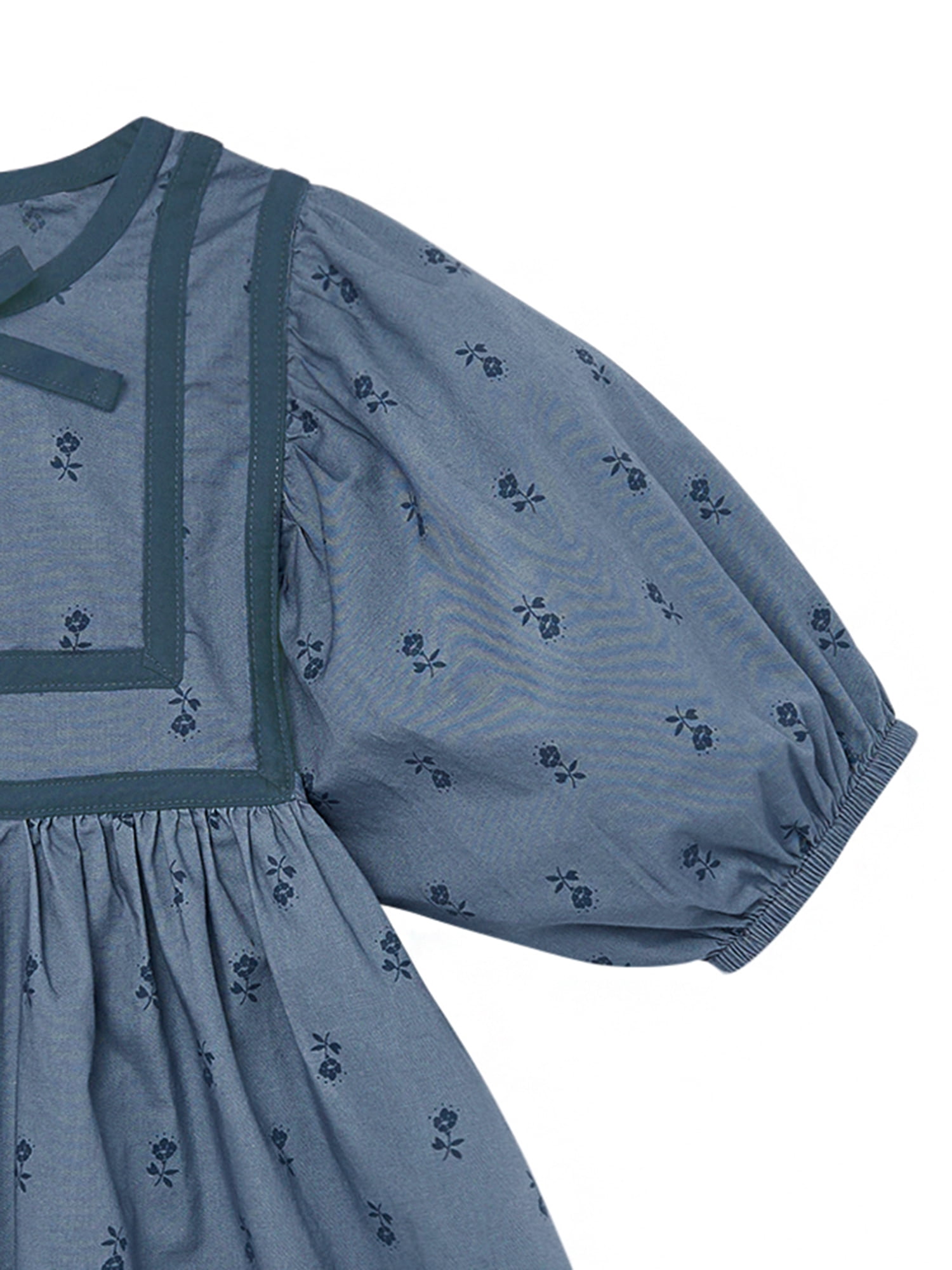 Modern Moments by Gerber Toddler Girl Yoked Bow Dress, Sizes 12M-5T