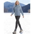 thumbnail image 3 of Pioneer Camp Women's Fuzzy Fleece Jacket, Warm Fleece Full Zip Jacket Cozy Stand Collar Coat with Pockets Casual Workout, 3 of 6