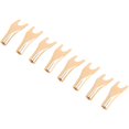 thumbnail image 2 of 8PCS HIFI Banana Y Spade Y Gold Plated Pure Copper Screw Fork HiFi Speaker Spade Connector Plugs-Cop, 2 of 5