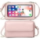 thumbnail image 1 of Bolsa para teléfono celular Tarjetero de cuero Cartera para mujer Bloqueo Rfid Pantalla táctil Bolsa para teléfono Bolsos cruzados Bolso de hombro para compras de viaje Rojo Verde Cocina, Decoración y Otros, 1 of 5