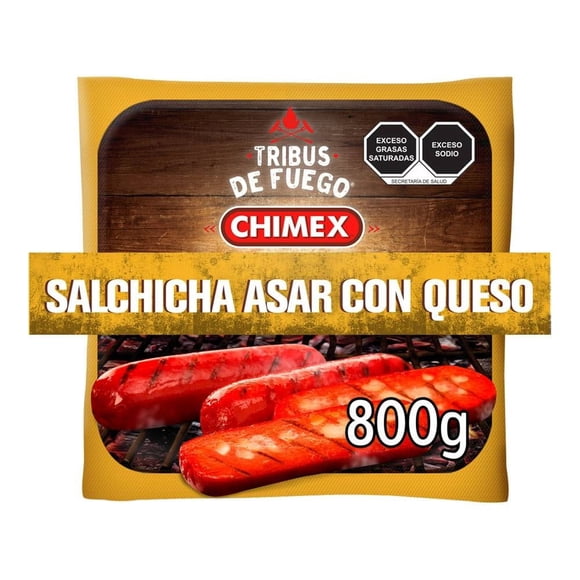 Salchicha para asar Chimex con queso 800 g