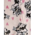 thumbnail image 4 of Disney Minnie Mouse Flannel Fleece Zip Up Woobie Sleep N' Play Coverall Newborn, 4 of 4