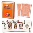 thumbnail image 1 of Pok3r Stuff India Modiano Poker Cards Plastic Playing Cards, Orange Colour | 52 Pc In 1 Pack - Highly Flexible, Durable Playing Cards With Great Slip & Design | Gift For Family & Friends, 1 of 2