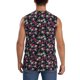 thumbnail image 4 of Fotbe Daisies Flowers Men's Camiseta sin Mangas Estampada para Hombres, Playera Casual para Gimnasio, Entrenamiento, Playa-3X-Large, 4 of 7