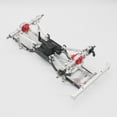 thumbnail image 2 of 2X Varillas de Tracción de Chasis de Metal Servo Soporte de Montaje Fijo Amortiguador para Mn D90 D91 Mn99S 1/12 Rc Car Piezas de Actualización, Negro, 2 of 5