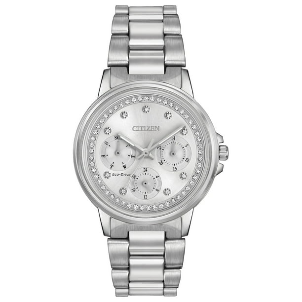 CITIZEN - Citizen Women's Eco-Drive Stainless Steel Crystal Watch ...