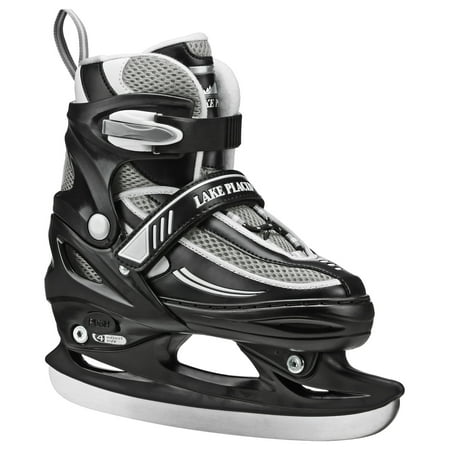 Lake Placid Summit Boy's Adjustable Ice Skate, Small