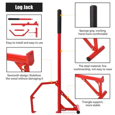 Towallmark 51-Inch Adjustable Timberjack Cant Hook with Non-Slip Handle