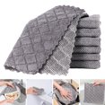 thumbnail image 1 of Homerr Cleaning Cloth Bottle Cleaning Cloth Reusable Multipurpose Wire Cleaning Rag 10Pcs, Double-Sided, Ideal for Stain Removal, 1 of 6