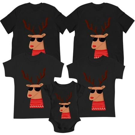 

Family Matching Cool Elk Set Holiday Sleepwear PAJAMAS Set for Couples and Kids