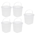 thumbnail image 4 of Youliang Cookie Bucket Fruit Snacks 5pcs Ice Cream Pail Container with Lid, 4 of 5