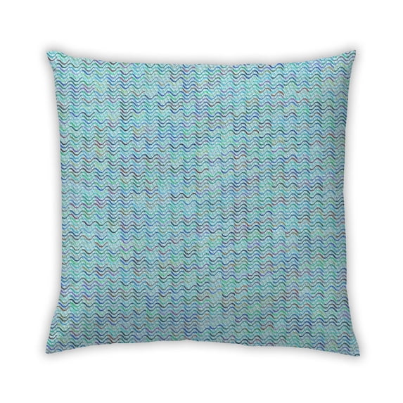 Ahgly Company Outdoor Square Contemporary Throw Pillow, 18 inch by 18 inch
