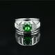 thumbnail image 4 of Anillo de diamantes de moda europea y americana para hombre y mujer, anillo de moda para parejas, anillo de propuesta de regalo de cumpleaños, 4 of 6