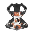 thumbnail image 4 of Lsque Sushi Roll Dog Harness, No-Pull Pet Harness with 2 Leash Clips, Adjustable Soft Padded Dog Vest with Easy Control Handle for Large Dogs-, 4 of 9