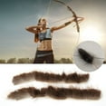 Bow String Archery Recurve Bow String Silencer Faux Hair Fabric
