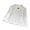 White, variant on HBFAGFB Long Sleeve Shirts for Girls Toddler Heart Prints Ruffle Knitted Pullover Tops White Size 90