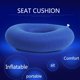 thumbnail image 2 of Cojines de asiento Cojín de asiento inflable Cojín de anillo Cojín de dona Reduce la presión sobre el nervio ciático del usuario para todos (38 x 38) Poliéster, 2 of 5
