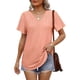 thumbnail image 2 of Tops OFEEFAN Ropa de vacaciones de playa para mujer Coral Pink S, 2 of 6