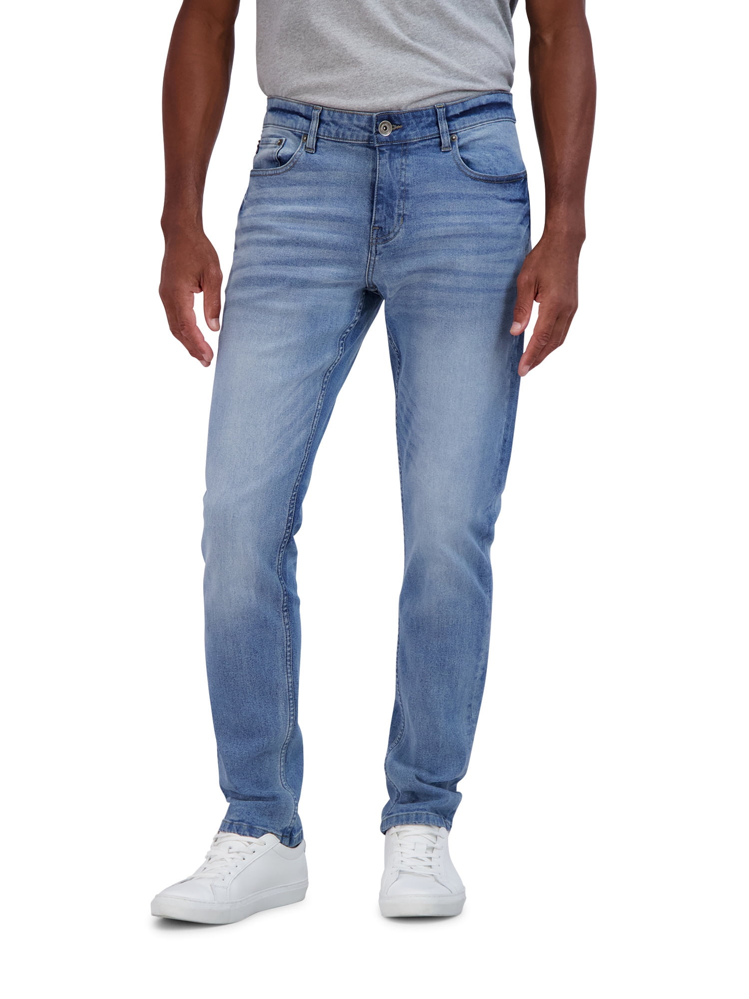 Chaps Men’s Comfort Stretch Denim Slim Straight Fit Sizes 29 up to 52