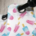 thumbnail image 3 of Ambesonne Ice Cream Grommet Curtain, Watercolor Popsicles, 50" x 72", Earth Yellow Pale Blue, 3 of 6