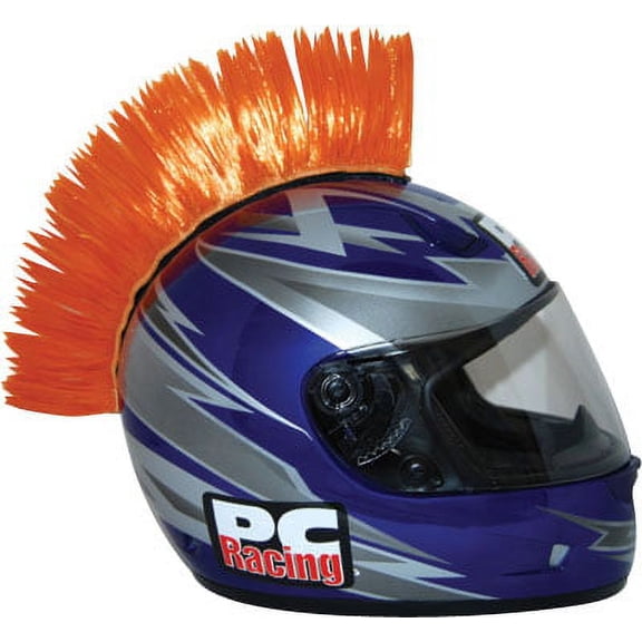 PC Racing PCHMORANGE Helmet Mohawk