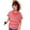 Watermelon Red, variant on longantii School Polo Shirts Sport Lapel Collared Short Sleeve Uniform Lightweight Back To School Tees Solid Color Pullover for Toddler Boys & Girls Gray 6-7 Year