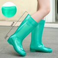 thumbnail image 2 of YUEHUA Womens Rain Boots Waterproof Fashion Mid Calf Rain Boots for Women Lightweight Proof Hiking Camping Wading Shoes Anti-Slip Shoes Outdoor Garden Shoes Womens Waterproof Boots, 2 of 6