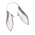thumbnail image 1 of Diadema de pelo con orejas caídas de dibujos animados para cosplay de carnaval y baile para niñas gris y, 1 of 8