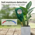 thumbnail image 2 of Hyasfey 3-in-1 Soil Tester Soil PH Fertility Test High Portable No Battery Required Horticultural Soil Moisture Meter Sensor Detector, 2 of 7