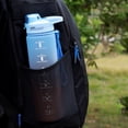 thumbnail image 3 of Sywqhk Botella de agua deportiva de 1000 ml con marcador de tiempo para actividades al aire libre (azul) Sywqhk Alta Calidad, 3 of 9