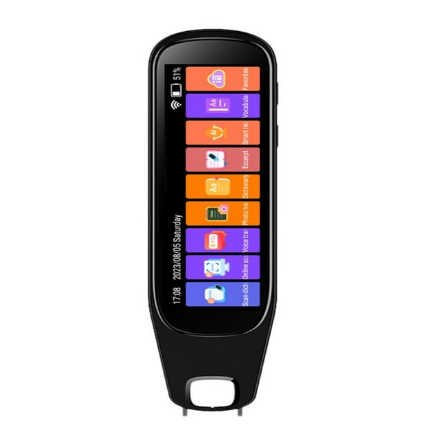 Voice Translation Pen Real Time Intelligent Text Scanning Point Reading Learning Smart Voice ,HD Picture Translation