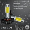 thumbnail image 5 of Alla Lighting 2800lm 5201 PS19W 5202 LED Fog Lights Bulb Xtreme Super Bright COB-35 LED Replacement for Cars, Trucks, 6000K Xenon White (Set of 2), 5 of 7