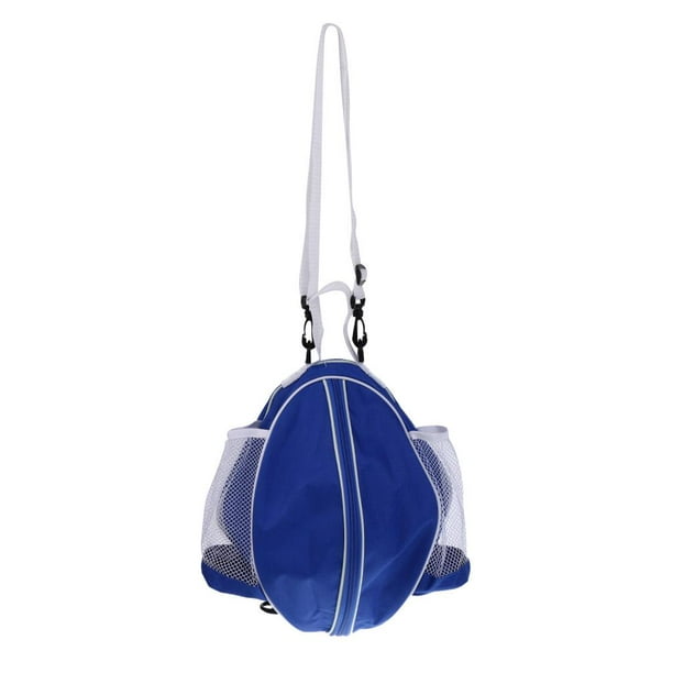 Bolsa impermeable para fútbol, baloncesto y voleibol con correa de hombro ajustable y Azul