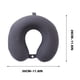 thumbnail image 3 of Fiudx Almohada Cervical Vertebrae, Almohada de Viaje Curvatura, Almohada Ligera para La Siesta, Ideal para Coche, Tren, Avión, Regallo para Adultos y Niños, Cremallera Fácil de Limpiar., 3 of 3