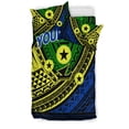 thumbnail image 2 of Personalizado Vanuatu Malampa Provincia Tribal Patrón Juego de Cama - Lt12, 2 of 6