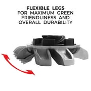 Softspikes Silver Tornado Golf Cleat Fast Twist 3.0, 18 Count