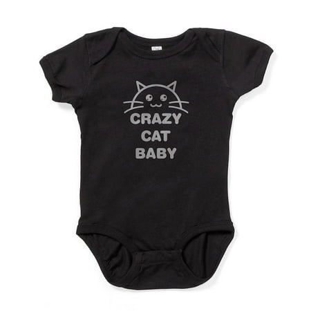 

CafePress - Crazy Cat Baby - Cute Infant Bodysuit Baby Romper - Size Newborn - 24 Months