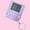 Macarons-Purple, variant on Vintage Tetris Game Console Mini Handheld Electronic Game Console Keychain Pendant Game Console