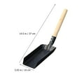 thumbnail image 2 of UPOUART Heavy Duty Hand Spade Shovel for Gardening, Coal Shoveling, and Outdoor Use - Steel Construction, 2 of 8