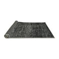 thumbnail image 2 of Ahgly Company Indoor Round Abstract Gray Modern Area Rugs, 7' Round, 2 of 4