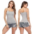 thumbnail image 3 of MANIFIQUE Women's Tank Tops Featuring Built-in Bra Cups and Adjustable Straps, 3 of 6