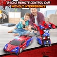 thumbnail image 4 of Coche a control remoto CEGOUFUN Transforming Robot 1:18 para niños, 4 of 8
